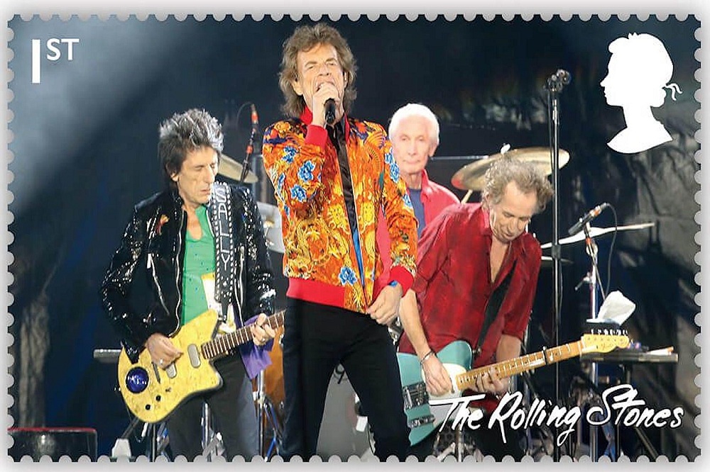 Perangko Rolling Stones-1