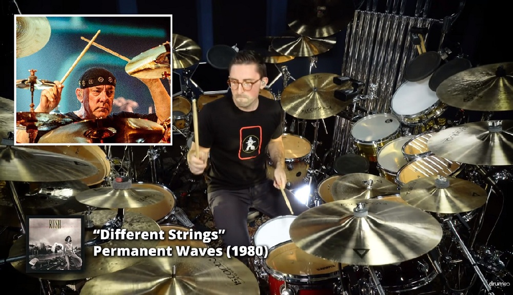 Kenang 2 Tahun Kepergian Neil Peart, Seorang Drummer Tampilkan Medley 175 Lagu Rush