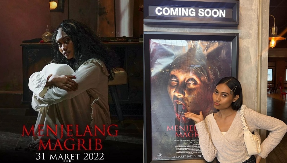 Novia Bachmid Promosikan Film “Menjelang Magrib” Melalui Akun Media Sosialnya