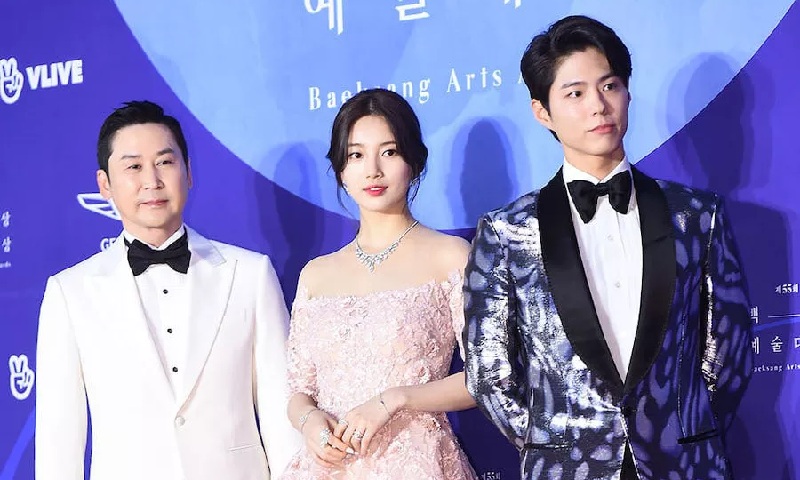 Pasca Wamil, Park Bogum Kembali Jadi MC Bersama Shin Dongyeob dan Suzy di Baeksang 2022