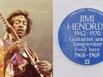 Jimi Hendrix Kembali Diabadikan Namanya di Blue Plaque di London