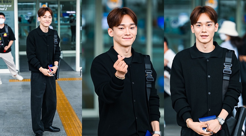 Bikin Terpesona, Begini Preview Chen EXO di Bandara Incheon Hari Ini