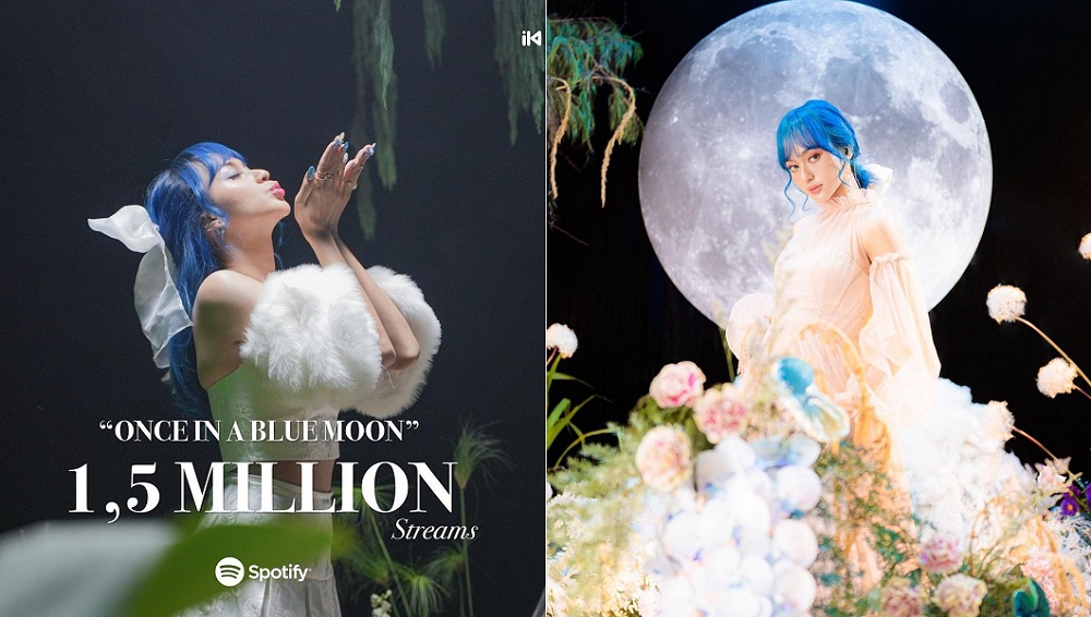Album “Once In A Blue Moon” Indahkus Raih 1,5 Juta Streaming di Spotify