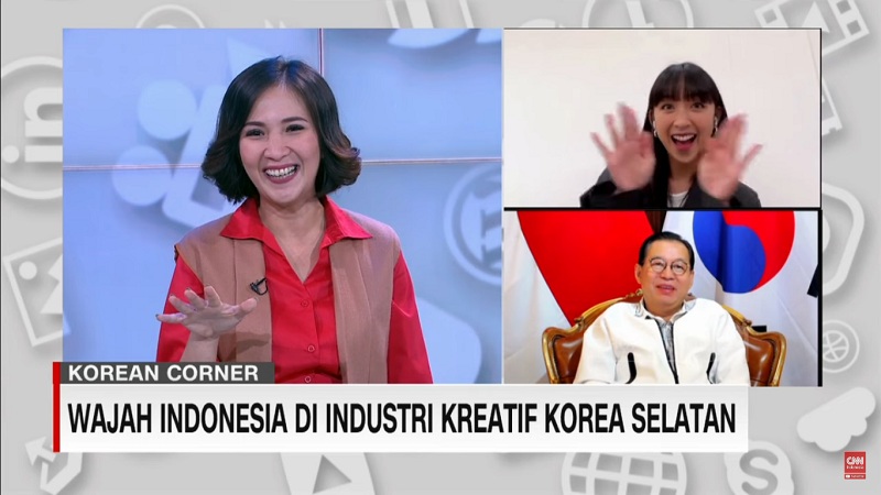 Dita Karang Secret Number Resmi Jadi Duta Hubungan Bilateral Indonesia dan Korea Selatan