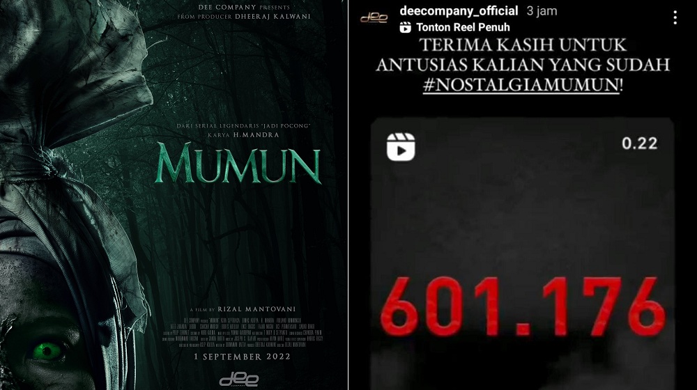 Film “Mumun” Update Jumlah Penonton, Tembus 600 Ribu