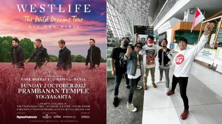 Westlife Manggung Di Prambanan, D’MASIV Dan Nania Jadi Opener. Ini ...