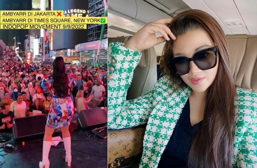 Fitri Carlina Goyang Times Square, New York, Reaksi Warga Setempat Bikin Kaget