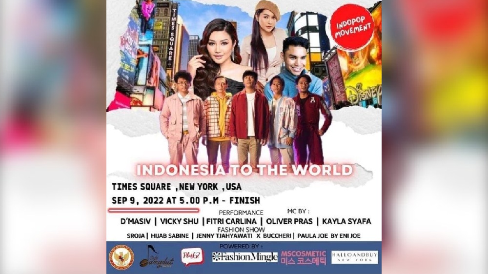 Keren! D’MASIV Tampil di “Indonesia To The World”, New York