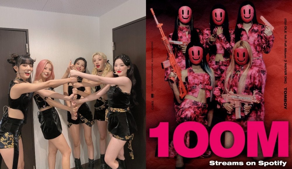 Lagu "Tomboy" (G)I-DLE Tembus 100 Juta Streaming di Spotify