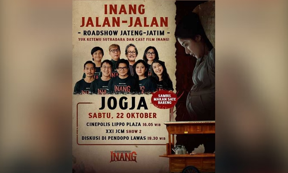 Nobar Inang dilanjut makan sate