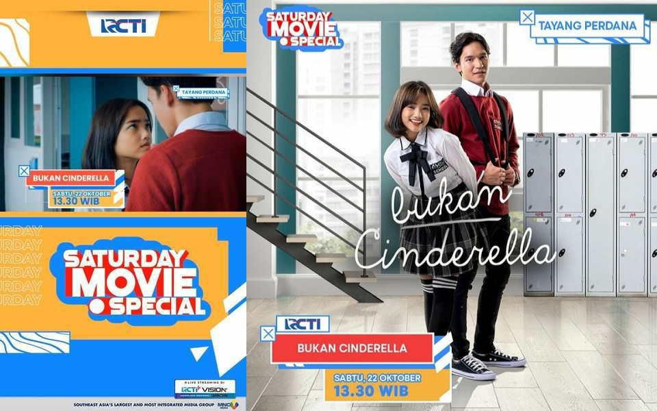 Saturday Movie Special: Film "Bukan Cinderella" Bakal Tayang Perdana di Televisi