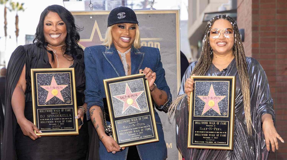 Salt-N-Pepa Diabadikan di Hollywood Walk of Fame