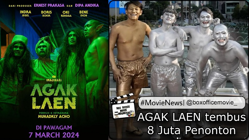 ‘Agak Laen’ Ubah Jadwal Tayang di Malaysia, Kini Sudah Tembus 8 Juta Penonton di Indonesia