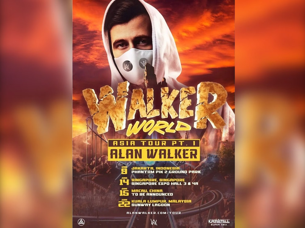 Catat Tanggalnya, Alan Walker Akan Gelar Konser di Jakarta - BintangTamu