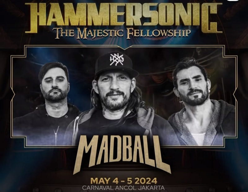 Madball Hingga A Day to Remember Siap Guncang Panggung Hammersonic 2024