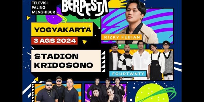 Tiket Cuma Rp30.000, Festival BTV Semesta Berpesta Siap Guncang Yogyakarta: Ada Rizky Febian Hingga Fourtwnty
