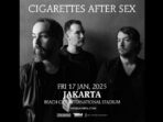 Termurah Rp1.550.000, Ini Daftar Harga Tiket Konser Cigarettes After Sex di Jakarta