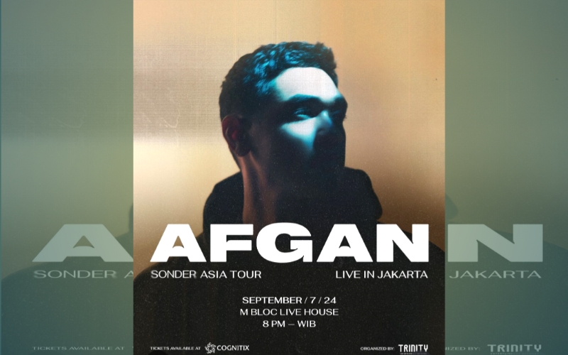 Konser Afgan 'Sonder Asia Tour 2024', Digelar di Jakarta 7 September 2024