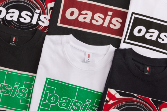 Oasis Band Tee Collection