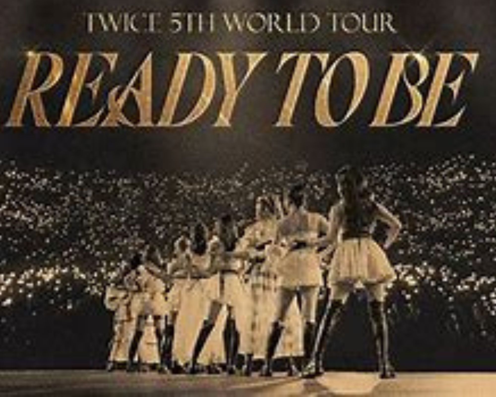 Poster TWICE 5TH WORLD TOUR 'READY TO BE' (Pinterest)