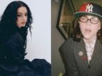 Charli XCX (kiri) gaet Billie Eilish (kanan) di versi remix lagu 'Guess' (Pinterest)