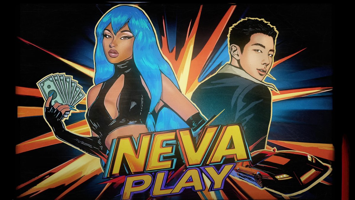 ‘Neva Play’ Megan Thee Stallion & RM BTS Berhasil Debut Di UK’s Official Singles Chart!