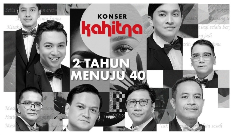 Kahitna Bawakan Lagu Pra Rilis Bila Tiba Nanti di Konser Anniversary 40 Tahun