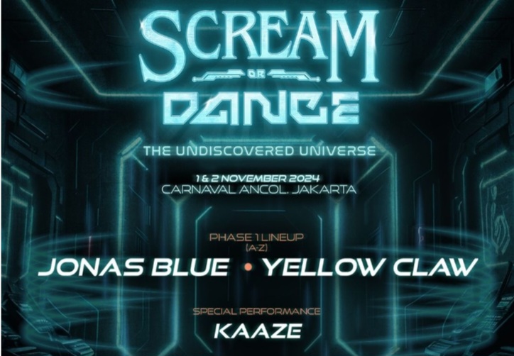 Scream or Dance 2024 Umumkan Penampil Phase 1, Ada Jonas Blue