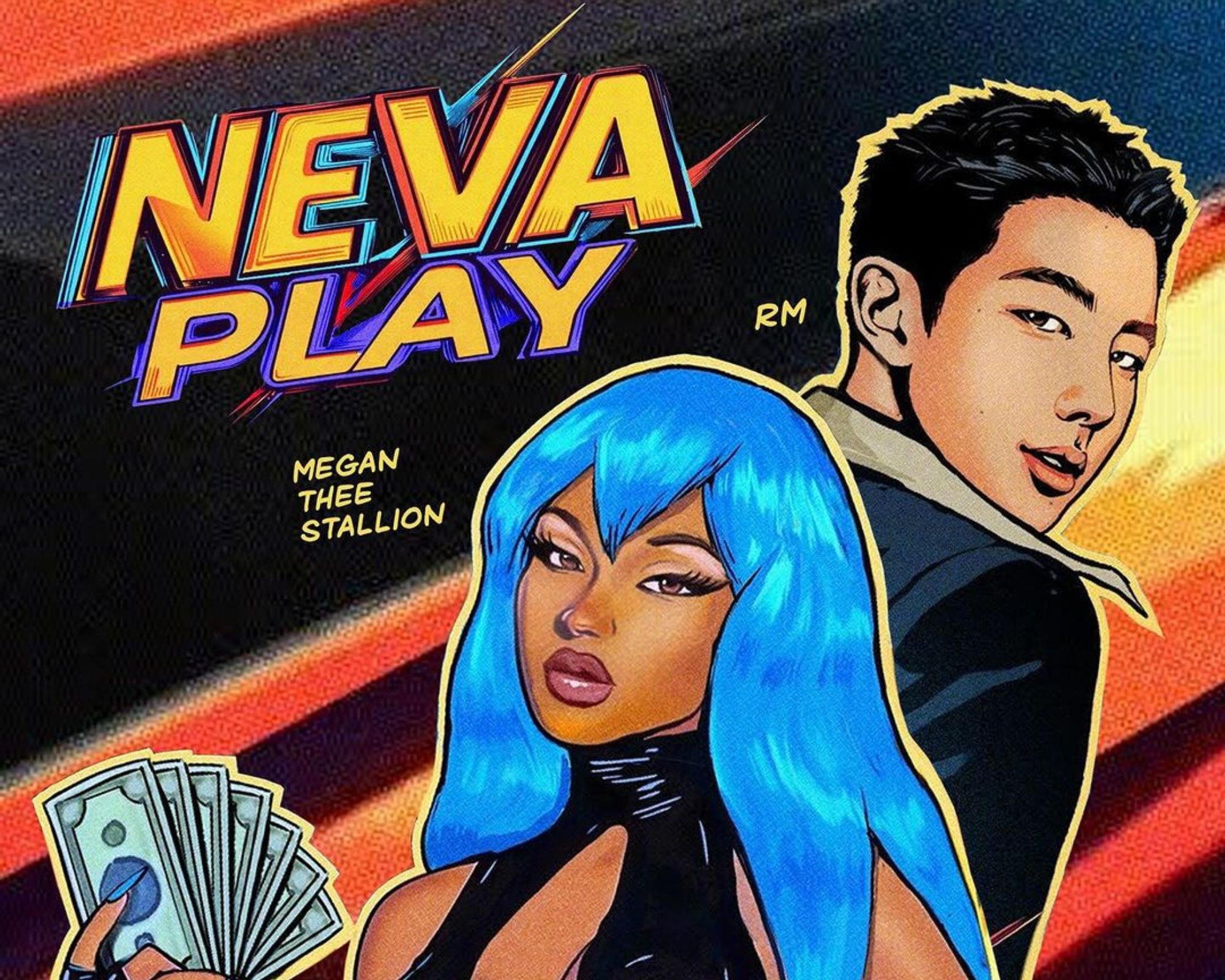 Megan Thee Stallion dan RM BTS Akan Berkolaborasi Merilis Lagu Baru 'Neva Play'