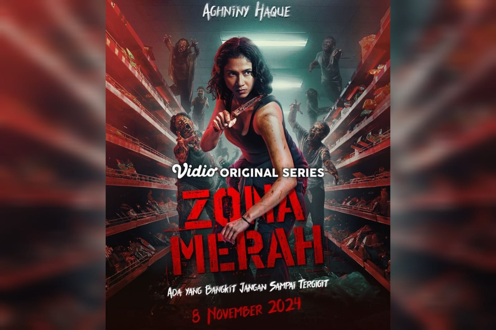 Aghniny Haque Bintangi Series ‘Zona Merah’, Siap Suguhkan Teror Zombie