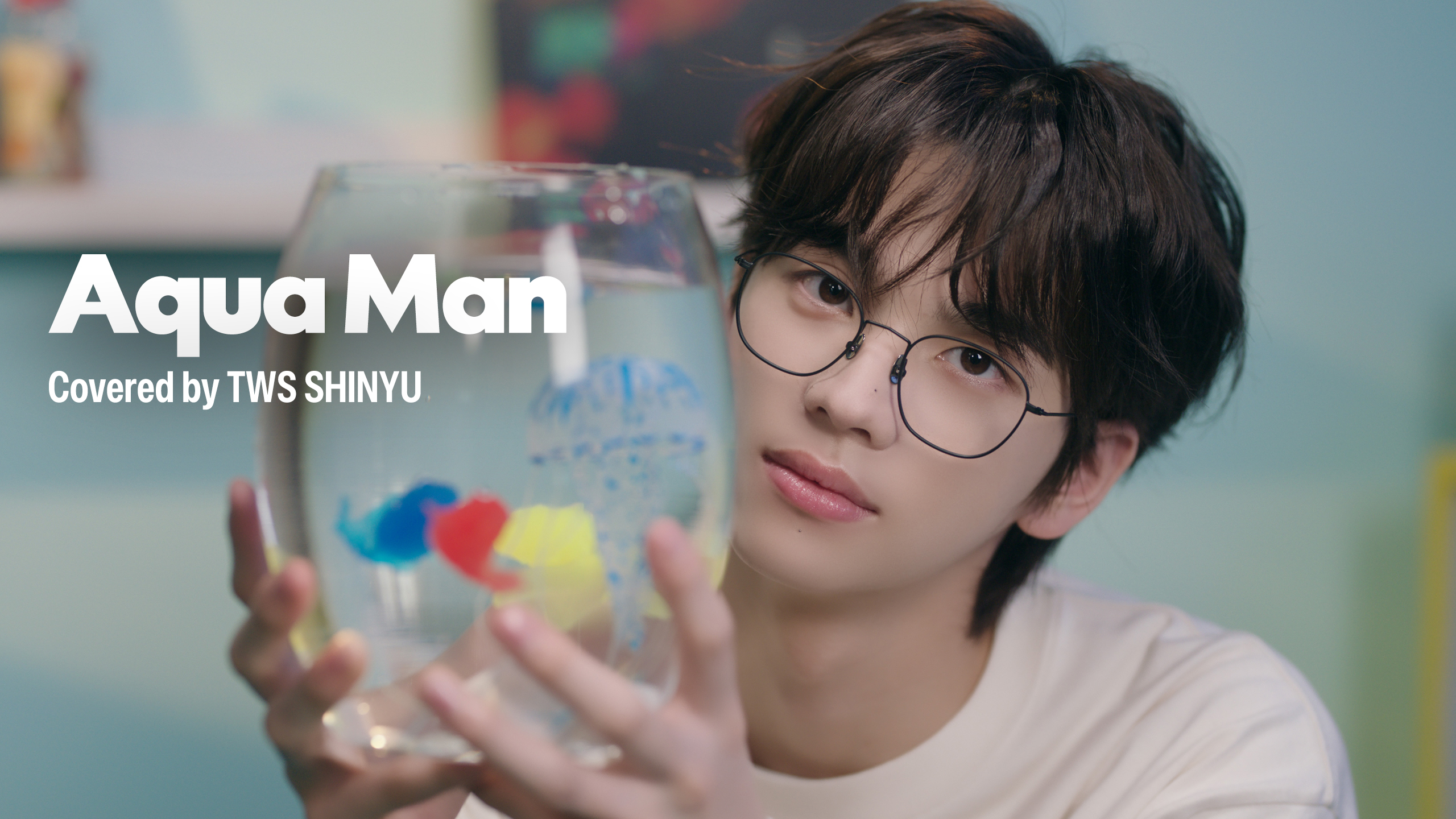 Pamer Bakat Rapp yang Imut, Shinyu TWS Rilis Cover Lagu bertajuk 'Aqua Man'