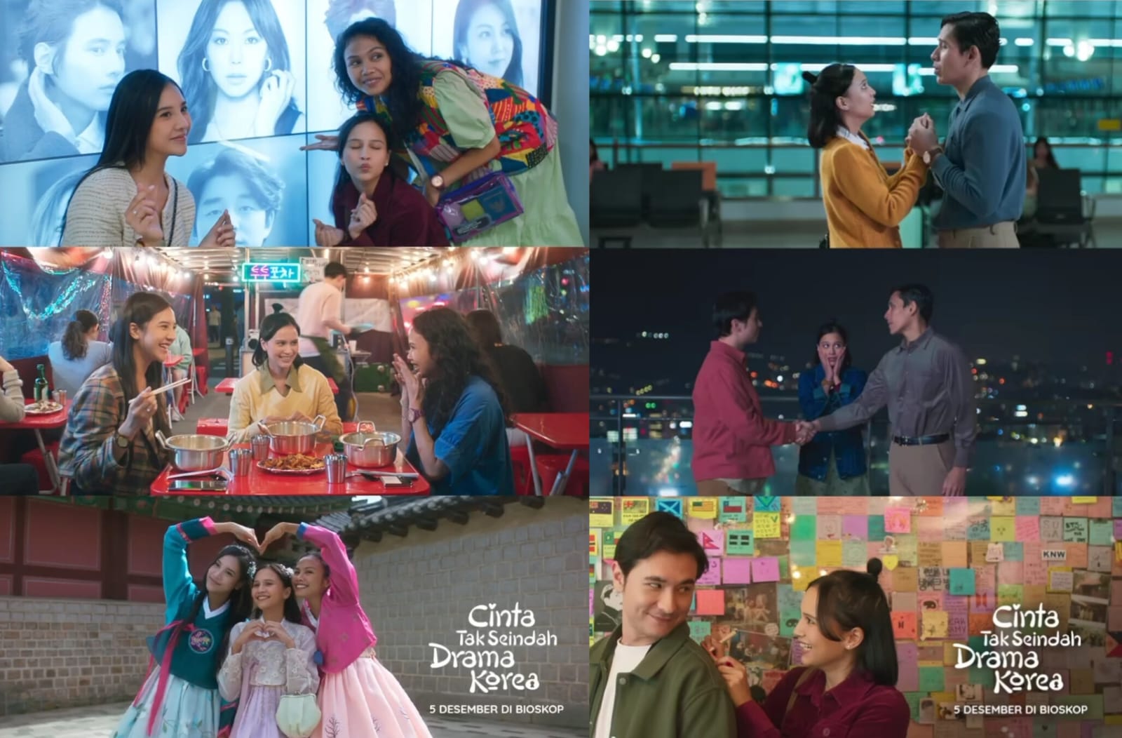 Dibintangi Lutesha, Film ‘Cinta Tak Seindah Drama Korea’ Rilis Official Clip