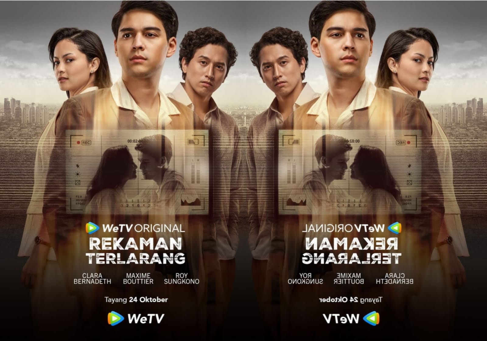 Dibintangi Clara Bernadeth, Series Bertajuk ‘Rekaman Terlarang’ Rilis Tanggal Tayang