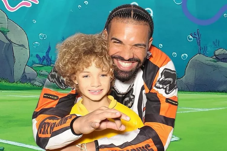 Drake Rayakan Ulang Tahun Sang Anak Dengan Tema Spongebob SquarePants