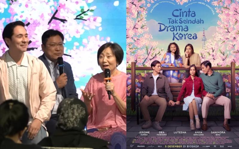 Menjelang Perilisan Film 'Cinta Tak Seindah Drama Korea', Intip Keseruan Meet And Greet Bersama Pemeran dan Artis Sung Byoung Sook