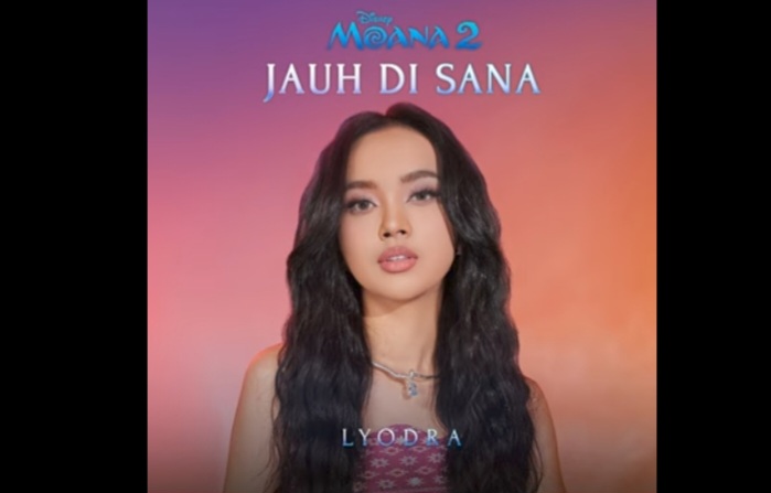 Lyodra Bawakan OST Film 'Moana 2' Versi Bahasa Indonesia Bertajuk 'Jauh Di Sana'