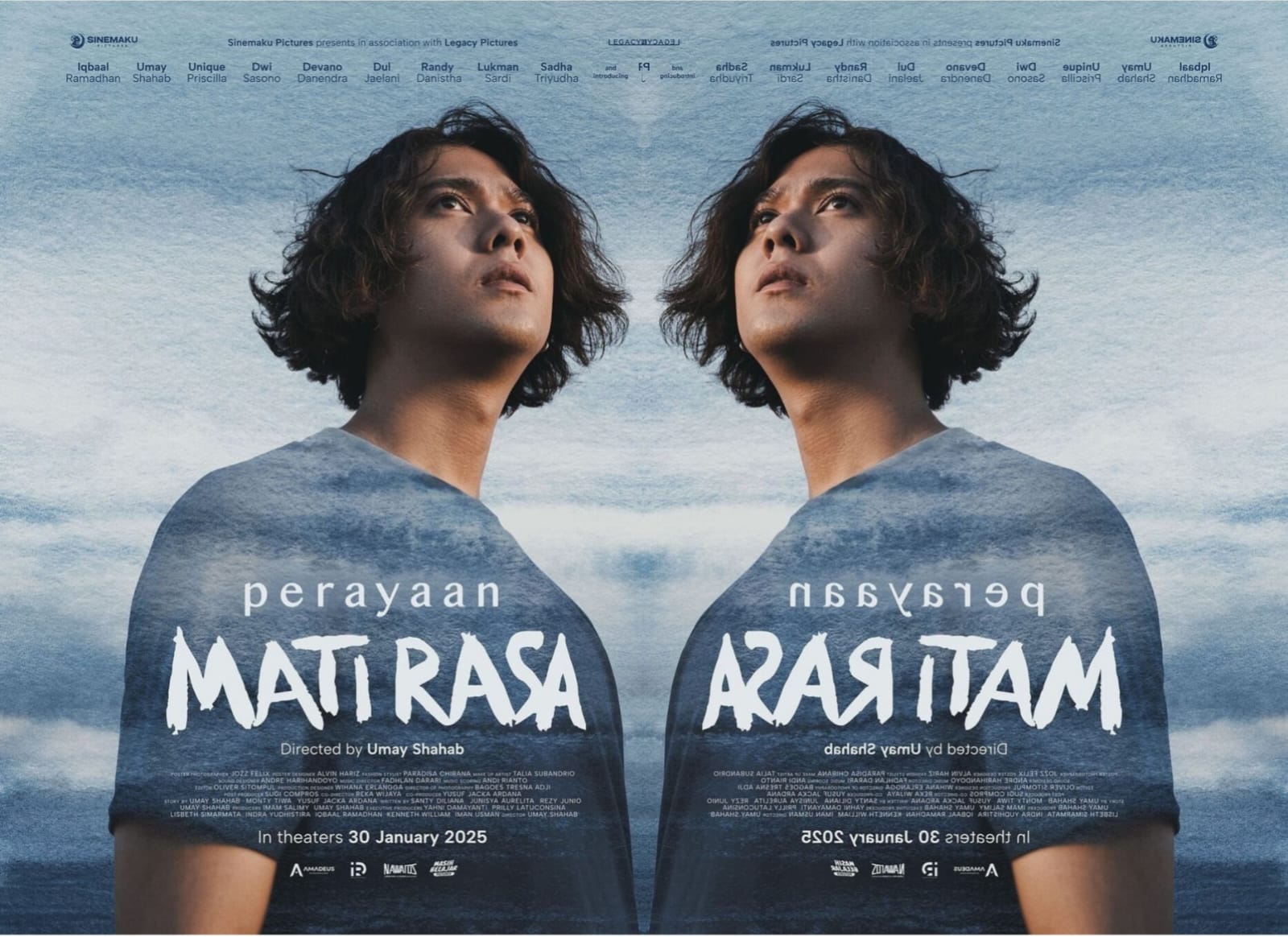 First Look Film ‘Perayaan Mati Rasa’ Suguhkan Potret Iqbal Ramadhan Sebagai Anak Sulung