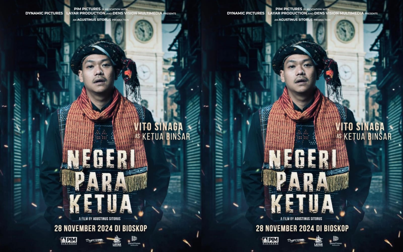 Vito Sinaga Akan Berperan Sebagai Ketua Geng Penuh Konflik di Film ‘Negeri Para Ketua’