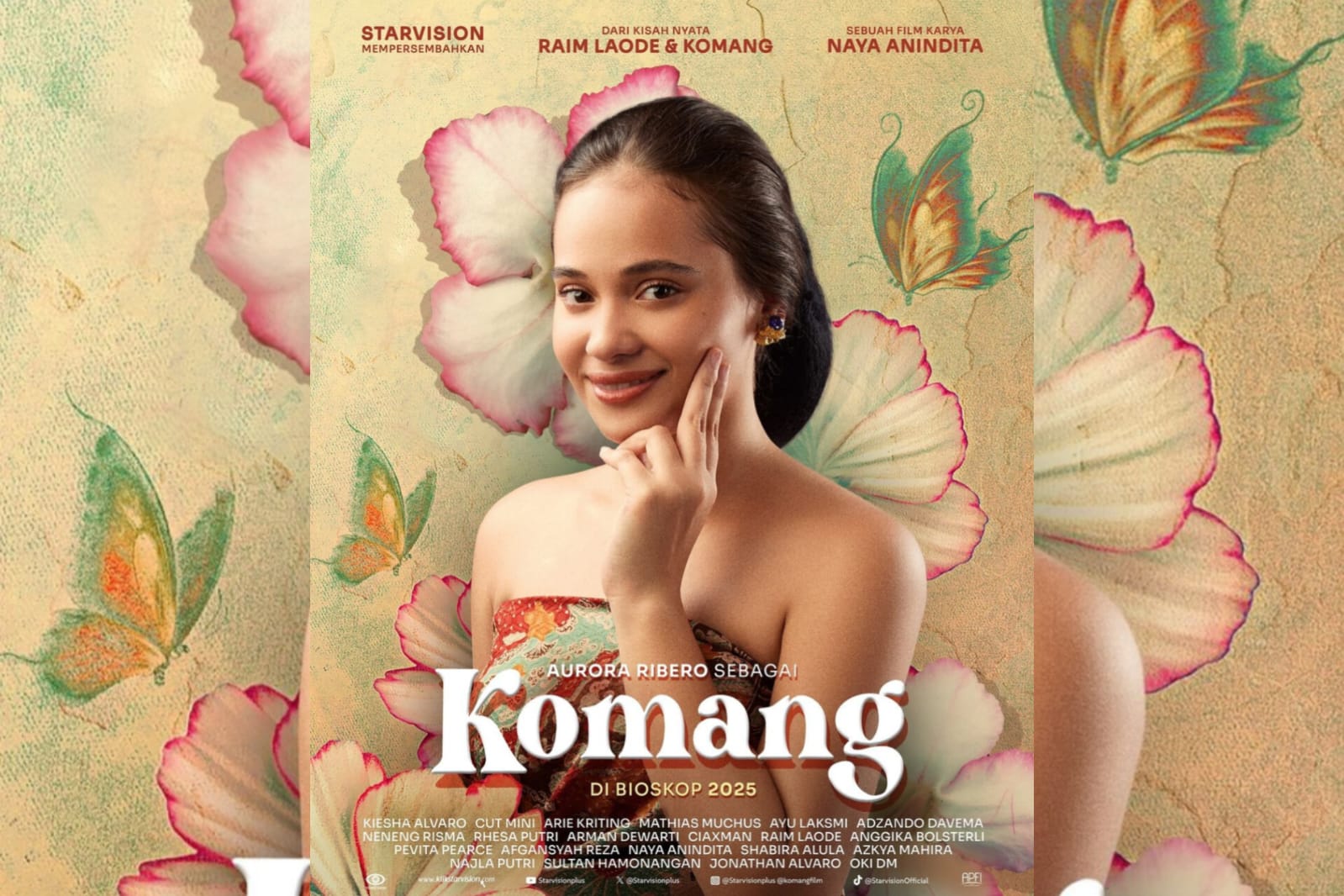 Aurora Ribero Didapuk Jadi Pemeran Utama Film ‘Komang’