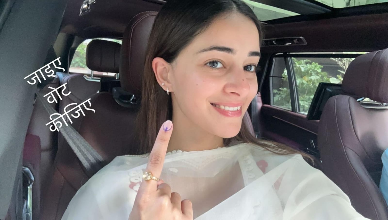 Ananya Panday Menginspirasi Generasi Muda untuk Peduli Demokrasi