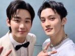 Foto Bareng Kim Soo Hyun, Mark NCT Curhat Bahas Kemiripan Wajah