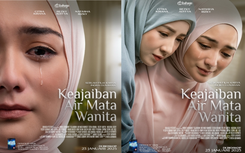 Citra Kirana, Rezky Aditya, dan Natasha Rizky, Bintangi Film 'Keajaiban Air Mata Wanita'