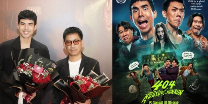 Ter Chanthavit dan Sutradara Film '404 Run Run' Hadiri Gala Premiere di Indonesia