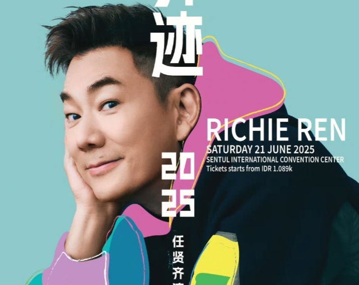 Bintang Taiwan Richie Ren Bakal Konser di Jakarta, Tiket Mulai 1 Jutaan