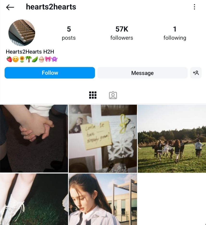 Hearts2Hearts Buka Akun Instagram Resmi Jelang Debut