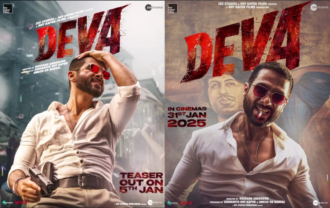 Shahid Kapoor Pukau Penggemar dengan Aksi Mendebarkan di Teaser Film ‘Deva’