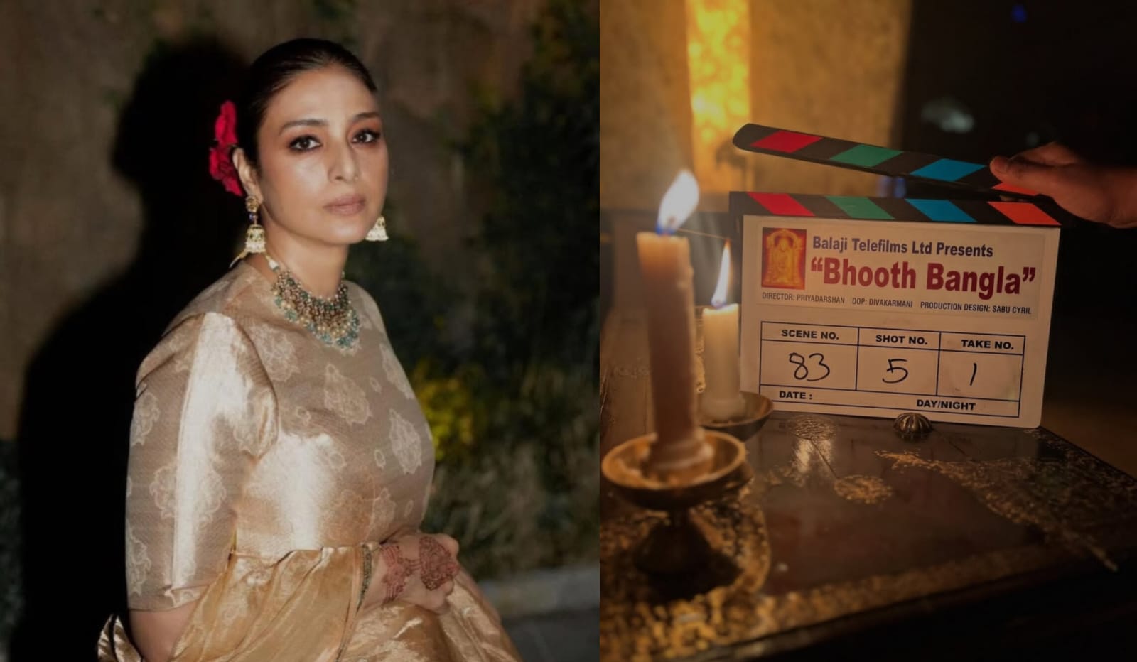 Tabu, Aktris Bollywood Ternama, Bergabung dalam Film Horor Komedi Bertajuk ‘Bhooth Bangla’