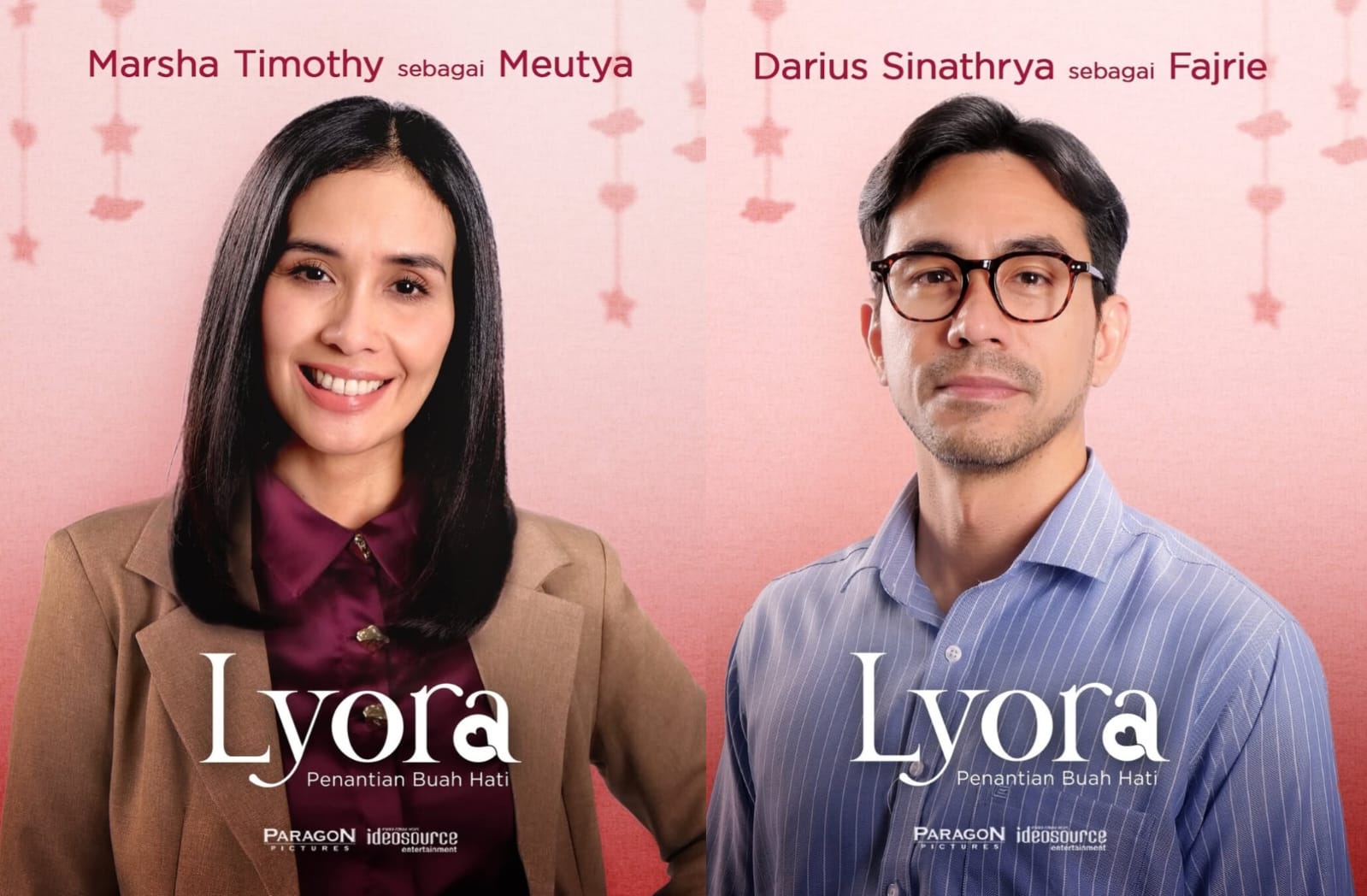 Darius Sinathrya dan Marsha Timothy Siap Beradu Akting dalam Film Baru Bertajuk 'Lyora: Penantian Buah Hati'