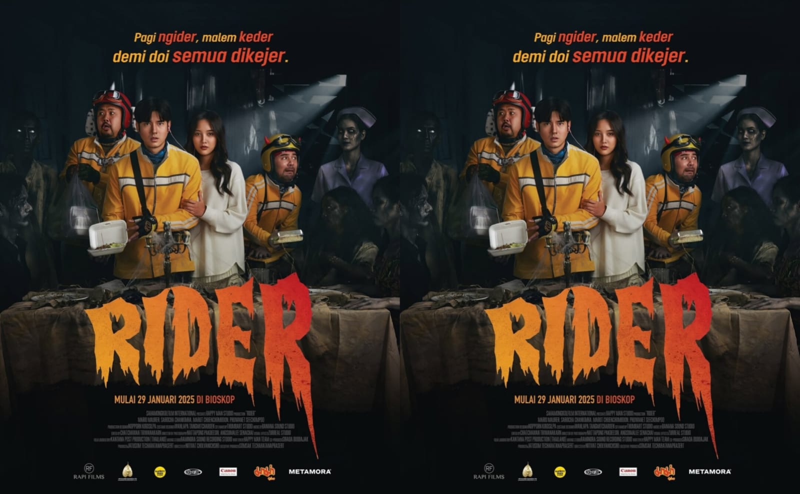 Rapi Films Rilis Teaser ‘Rider’, Kisah Horor Komedi yang Relate dengan Kehidupan