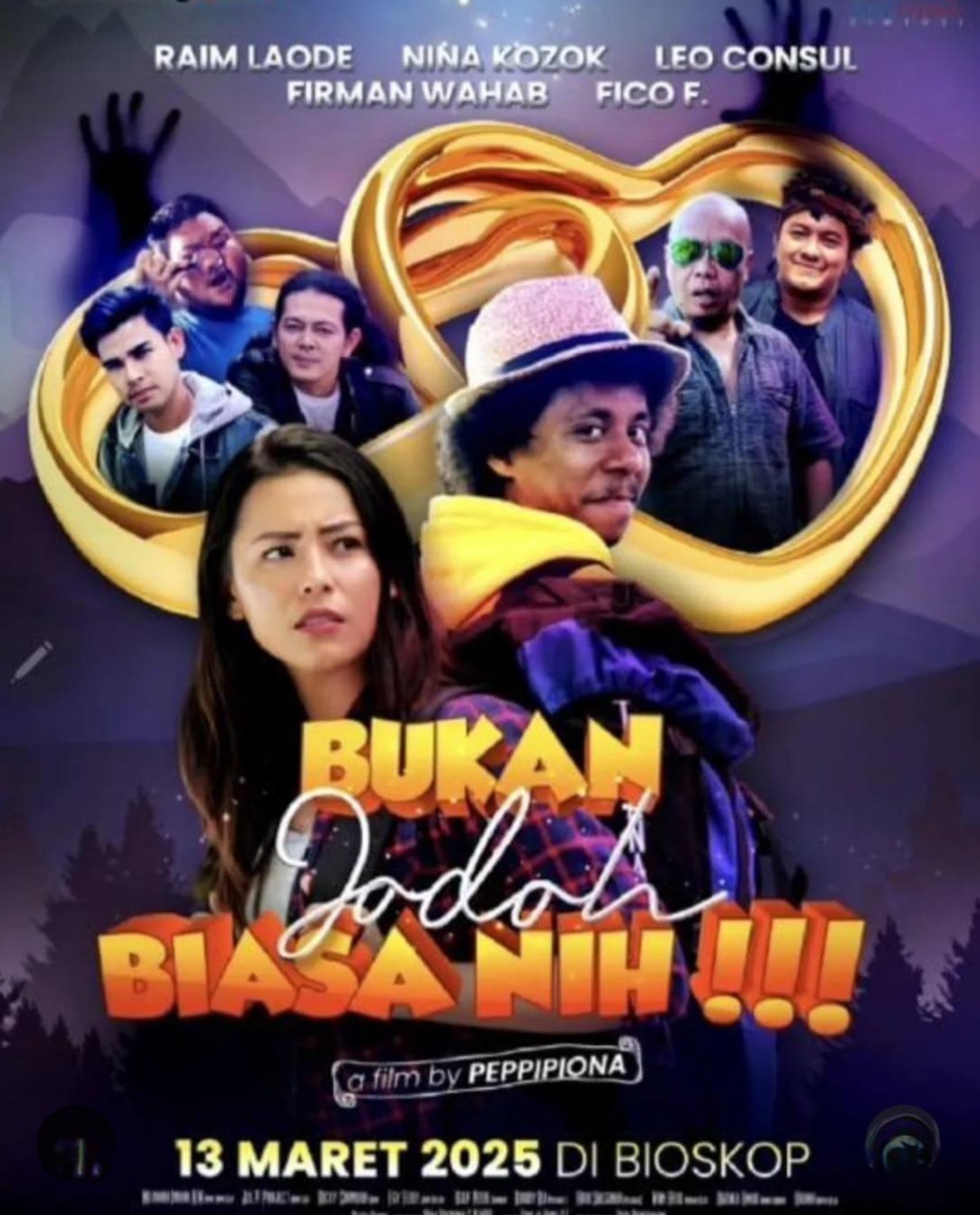 Suguhkan Petualangan dan Komedi Segar, Film 'Bukan Jodoh Biasa Nih' Tayang 13 Maret 2025